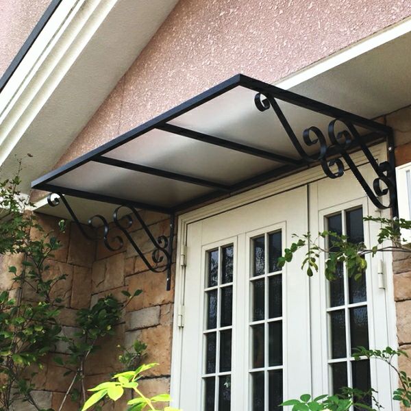 軒のある木造住宅でも、ALC、コンクリート構造にも後付け可能なかっこいい屋根