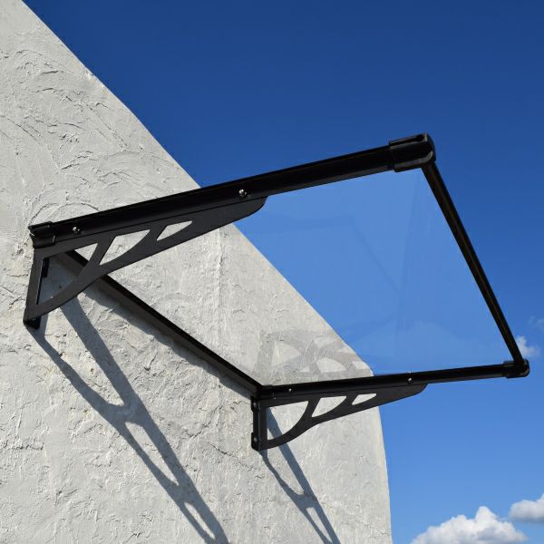 軒のある木造住宅でも、ALC、コンクリート構造にも後付け可能なかっこいい屋根