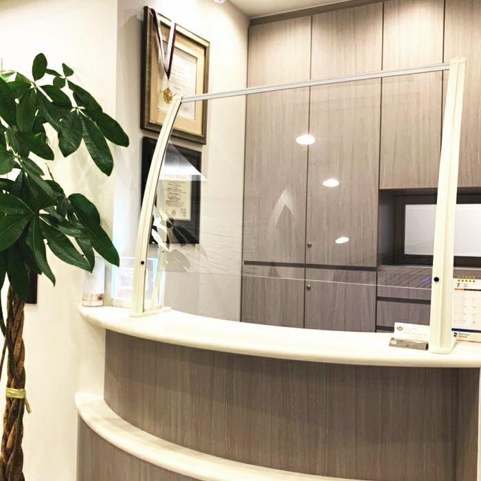 安心長持ちの飛沫防止パーテーション